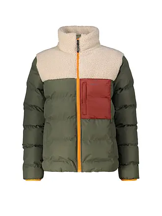 MERU | Herren Winterjacke Roskilde Teddyfleece | olive